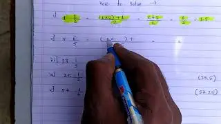 How to solve fractions ➗Learn With 📖 Govind Khande 📖