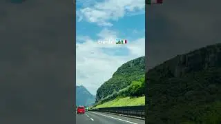 HIGH WAY 🛣️🏞️🇮🇹 #travel #mare #europeantravel #italy #traveldestinations #trento #dolomiti