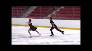 The Browns 2024 Senior Ice Dance  At Lake Placid- Original-The Who-Free Dance Skating To Unwritten