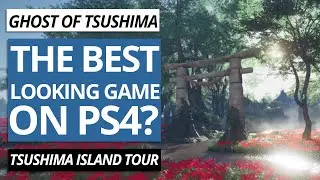 Ghost of Tsushima - The Best Looking Game on PS4? - Tsushima Island Tour