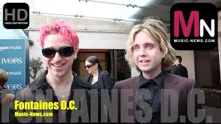 Fontaines D.C. I Interview I Music-News.com @fontainesdc @IvorsAcademy #FontainesDC