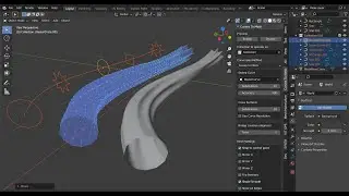 Loft multiple shapes along a path with Curves to Mesh Sweep Mode