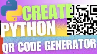 Python Beginner Project|Create QR Code Generator in Python part 1 #pythonprojects  #python