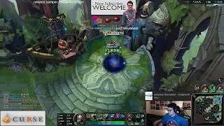 TSM Dyrus & IWDominate & Gosu vs Tobias Fate & Badeed - Singed vs Lissandra - Top - Ranked [RARE]