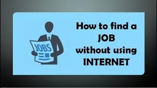 How to find job on internet