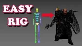 EASY Rigging workflow : Total War Warhammer characters in 3DS MAX