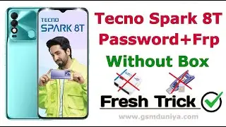 tecno spark 8t frp unlock Without Box | tecno frp unlocktool | 