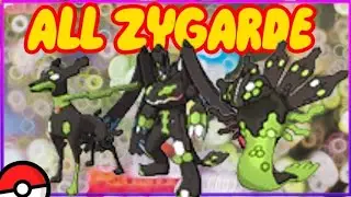 ALL ZYGARDE FORM LOCATIONS IN POKÉMON BRICK BRONZE