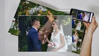 Антон и Людмила -свадебная фотокнига с дополненной реальностью