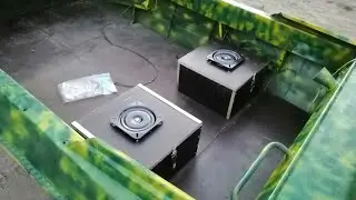 ТЮНИНГ ЛОДКИ КРЫМ, УСТАНОВКА РУНДУКОВ ПОД СИДЕНЬЯ, 1ЧАСТЬ
