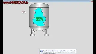 HMI Tank Level Control For Wincc version 2 WPF