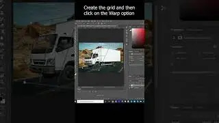 Adjusting The Image With Perspective Warp in Photoshop