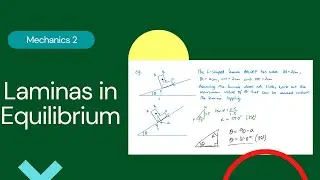 Laminas in Equilibrium (Edexcel IAL M2 3.6)
