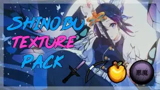 Kocho shinobu texture Pack Anime texture pack Minecraft