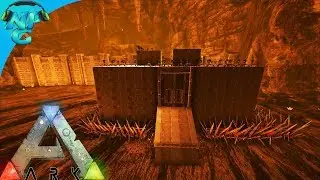 World War ARK - Sneaky Tactics as 2 Men 1 Base Raid the Lava Cave! E14 ARK Survival Evolved