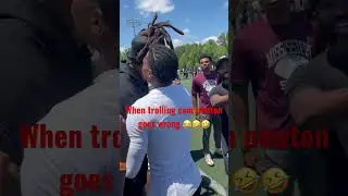 WHEN TROLLING CAM NEWTON GOES WRONG😂😂 full video out now ‼️ 