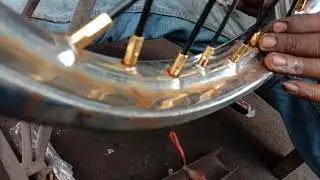 Cara stel jari jari motor part 2
