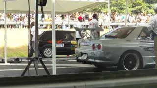 SKYLINE GTR R32 MODIFIED VS  GOLF2 R32 HD