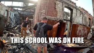 This School BURNED Down