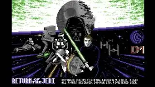 Star Wars - Return Of The Jedi Title Music for the Commodore 64
