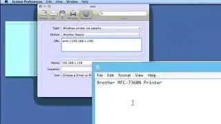 Connect your Mac to a Printer Shared by Windows Computer   Wireless or Wired Printing