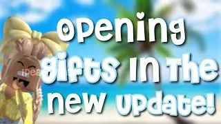 Opening Gifts In The NEW Adopt Me GIFT REFRESH Update!