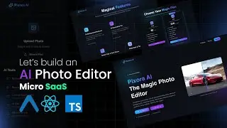 Let's Build an AI Photo Editor Micro SaaS with Next JS | Framer Motion | Stripe | ImageKit
