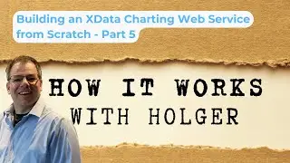 Building an XData Charting Web Service from Scratch - Part 5