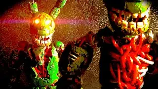 Как слепить СПРИНГТРАПА из игры⚫️ FNAF 3 |Лепка пла
