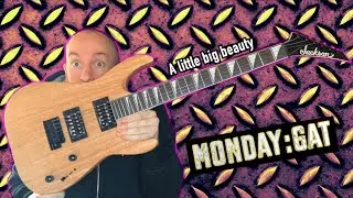 Jackson JS22 Dinky DKA Arch Top AH Natural Oil: let's see how it sounds!!