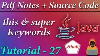 This & Super keyword With Example in JAVA || JAVA Tutorial in Hindi #26 || Death Code