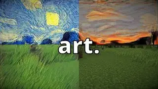 AI Turns Minecraft Into Art | Neural Style Transfer
