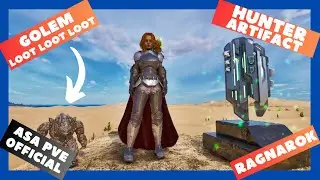 Hunter Artifact & Lava Golem Ragnarok: ASA Official PVE