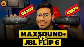 JBL FLIP 6 Vs. TRIBIT MAXSOUND PLUS - (Finalmente) a QUEDA da RAINHA?! - Comparativo