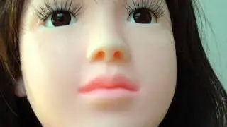 Wow! FREE LOVE. So this is what a real silicone sex doll is like