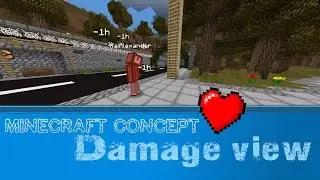 Vanilla Minecraft: Damage view [HD|Concept]