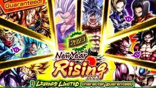 Dragonball Legends - New Year Rising 2023 Pack Opening