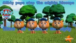 Paw Patrol clips | Nano get hiccups multiply ( mighty pups stop the mighty hiccups)🐾🐾