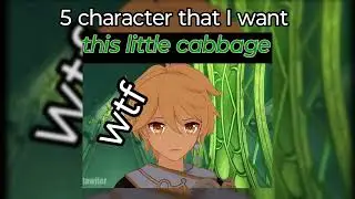 lost 50/50 on these character