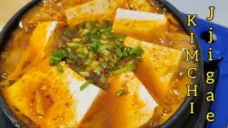 Korean Kimchi Jjigae | Tuna Kimchi Stew