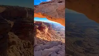 Mesa Arch in Canyonlands National Park #nature #explore #hiking