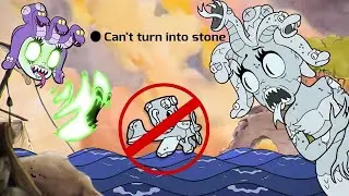 Can I defeat Cala Maria without turning into stone? [Cuphead]