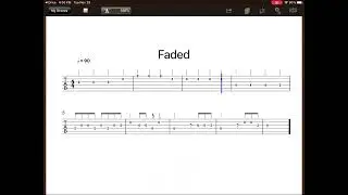 Faded - Guitar