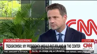 Rafał Trzaskowski: Rozmowa w CNN z Richardem Questem