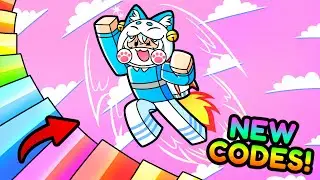 Roblox Obby But You're on a Jetpack! (SECRET CODES!!)