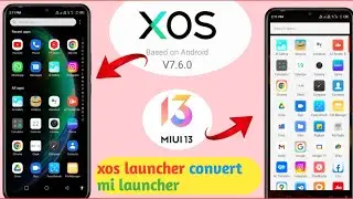 xos default launcher convert into mi launcher| xos into mi| infinix hot 12 play launcher change mi|