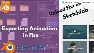 Export Blender Animations as FBX for Sketchfab | Step-by-Step Guide - Blender Tips