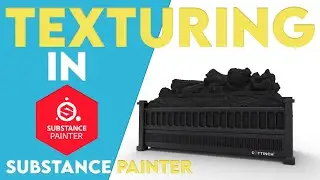 HOW TO TEXTURE IN SUBSTANCE PAINTER I FIRE PLACE TEXTURING