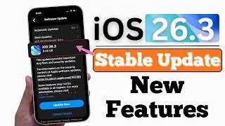 iOS 26.3 Stable Update Released – What’s New? Changes In Hindi