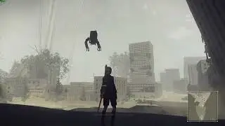 NieR: Automata (47) Опять разгребать склад. Еще одно испытание песка пройдено. Неудачный взлом